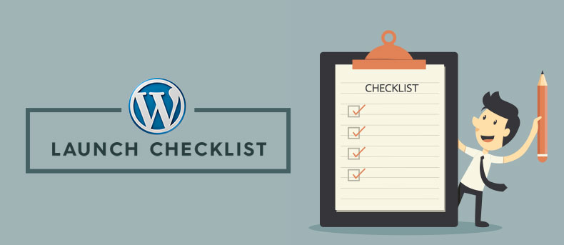 WordPress website launch checklist