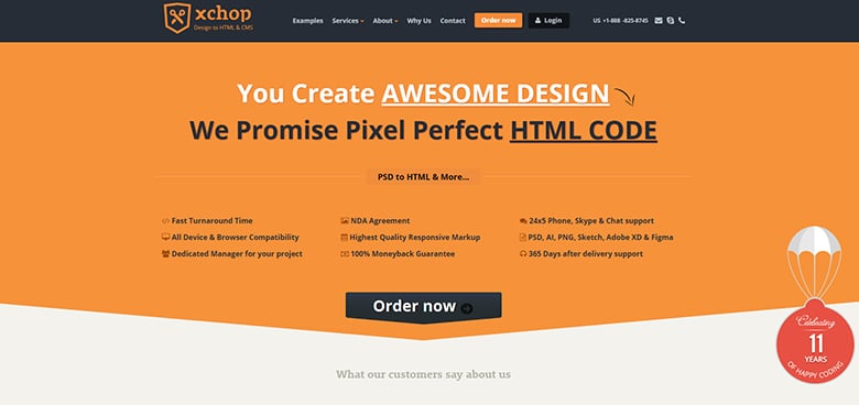 PSD to WordPress Conversion Service